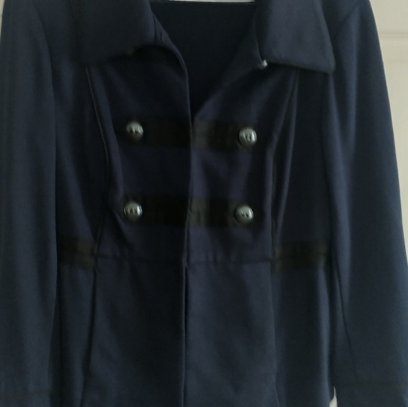 Cabi Navy In the Band Military Blazer M - Picture 11 of 11
